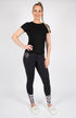 BARE Logo Riding T-Shirt - Black